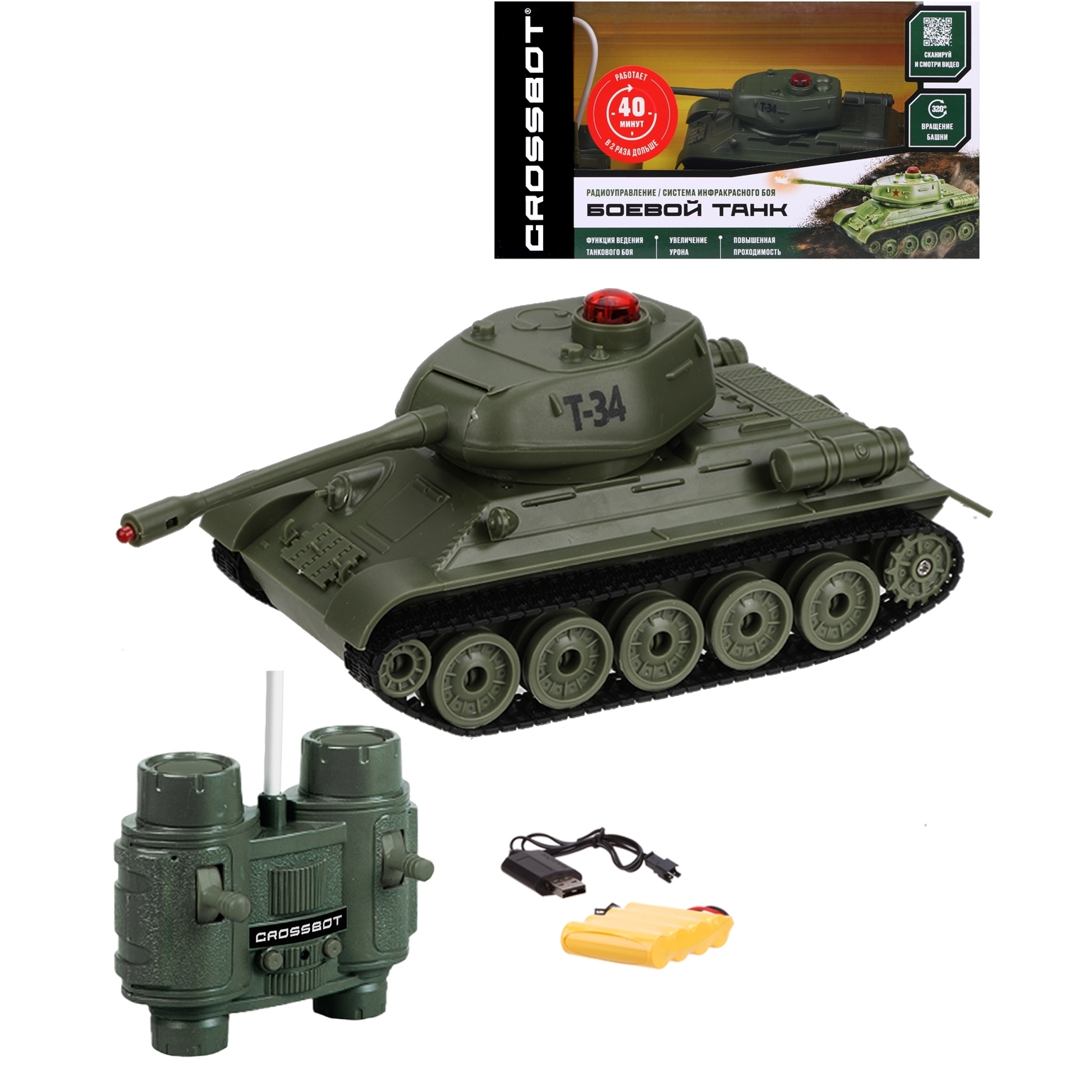 Танк р/у 1:32 Т - 34 (СССР) 870633