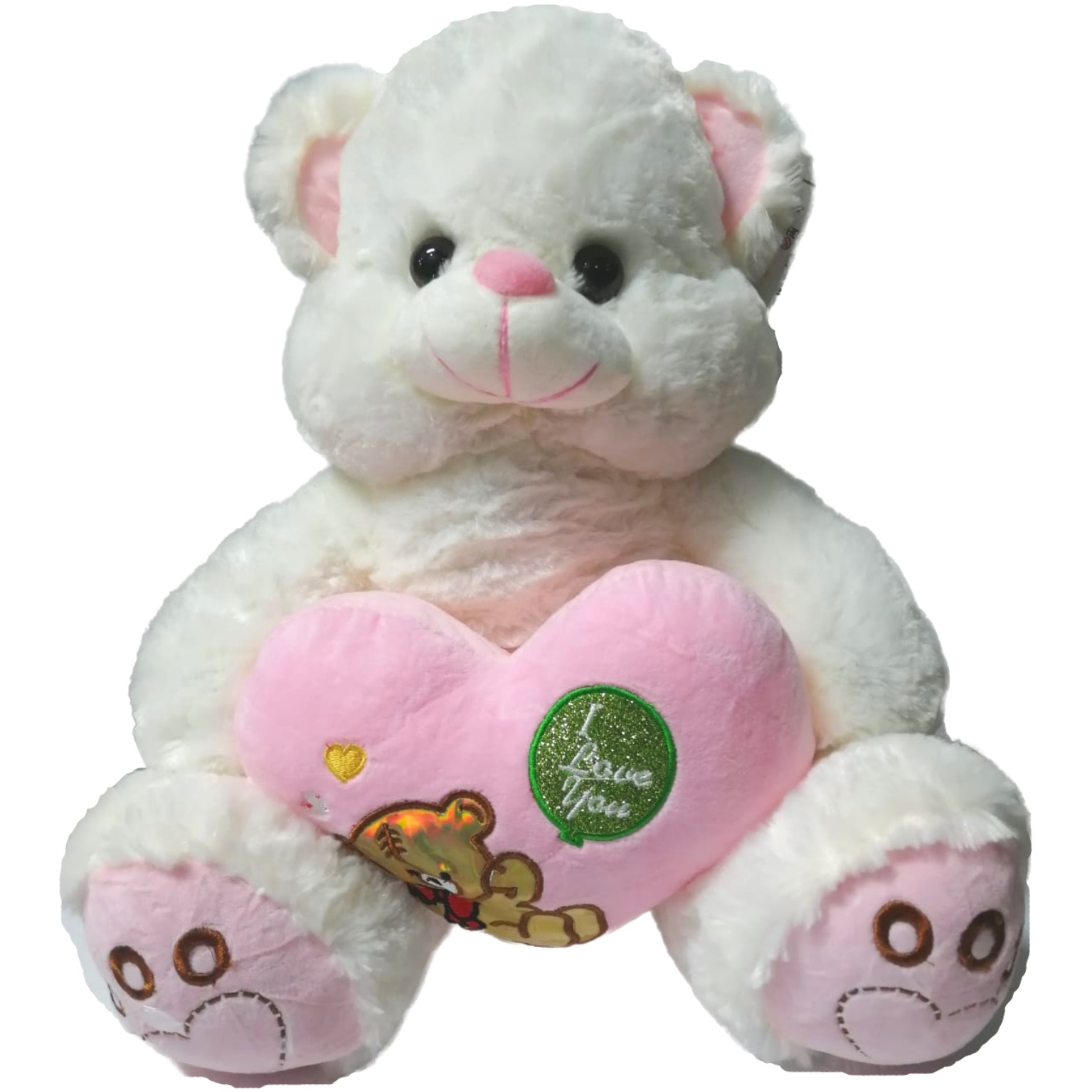 Мягкая игрушка "Медведь с сердцем" (24x39x30 см)
