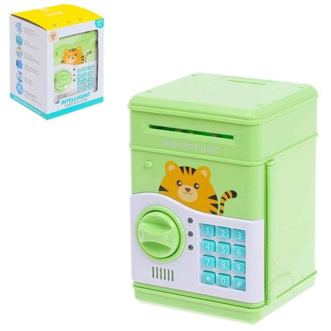 Сейф игрушечный "Весёлые зверята" (звук) 4372512