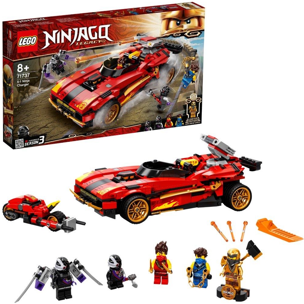 Констр-р LEGO Ninjago Ниндзя-перехватчик Х-1 71737