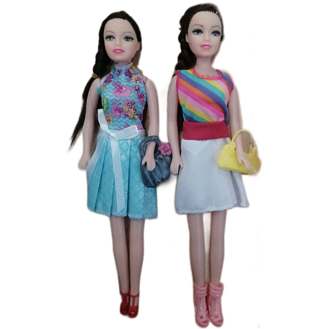 Кукла "Яркий стиль" в платье (сумочка, 25 см)