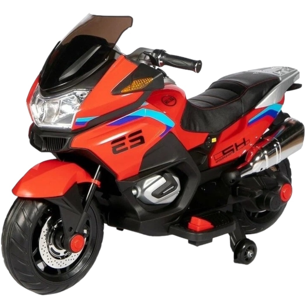 Электромотоцикл Rivertoys (красный) H222HH