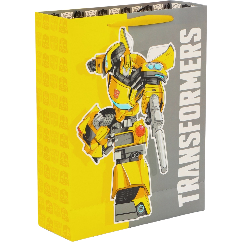 Пакет подарочный "Transformers", Трансформеры, 31х40х11,5 см 7153525