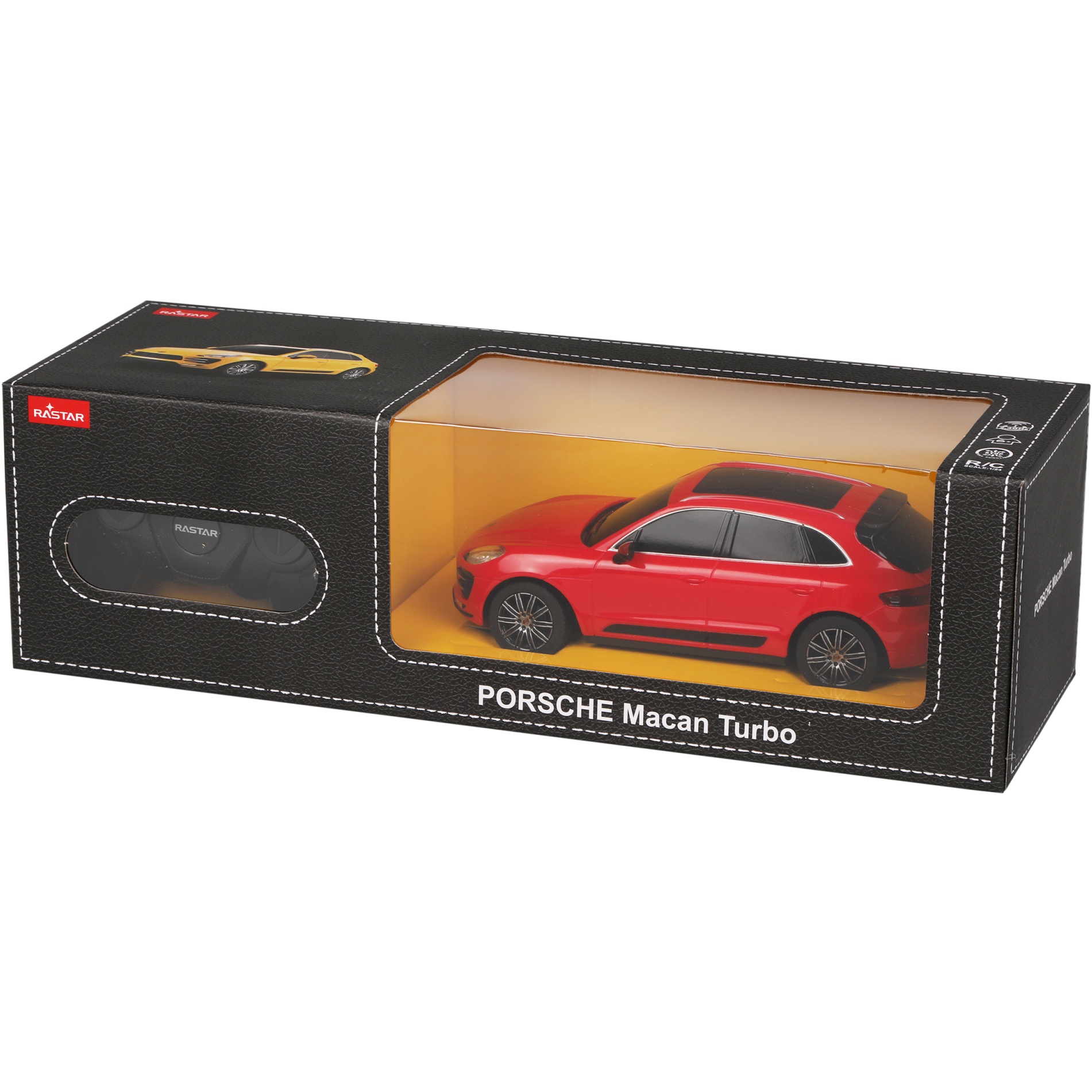Машина р/у 1:24 Porsche Macan Turbo Цвет Красный 71800R