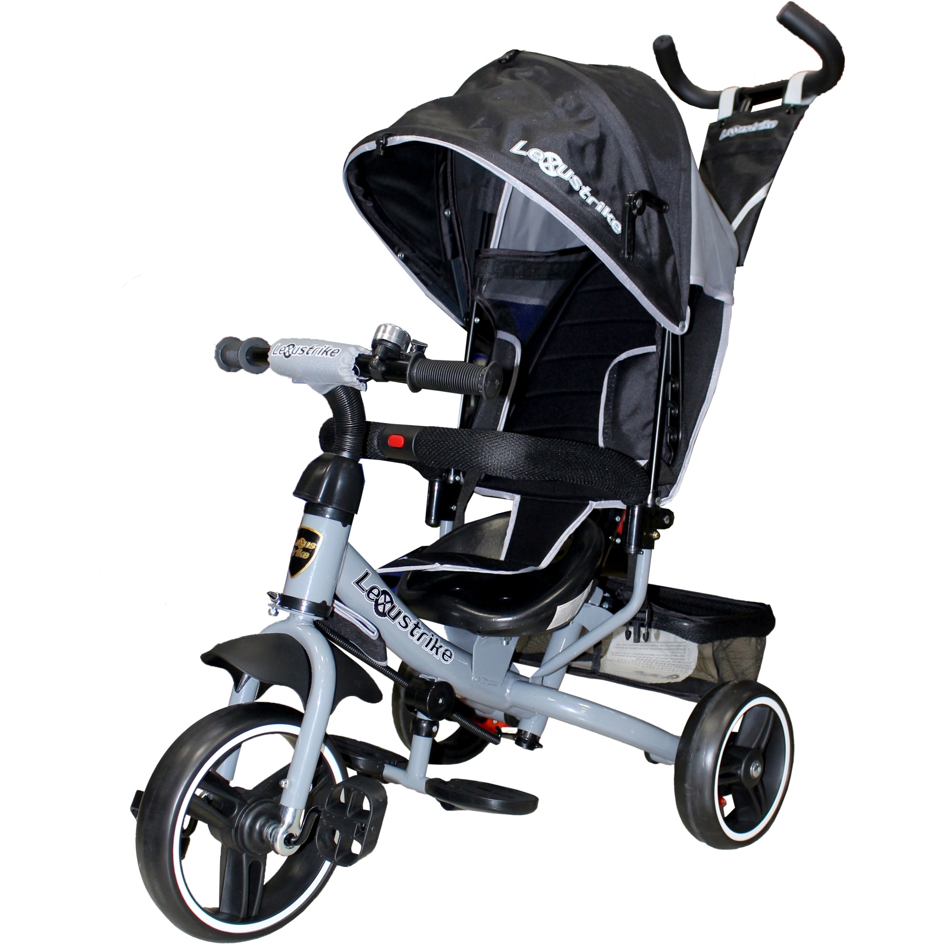 Велосипед трехколесный Lexus Trike (серый, колеса eva 10 и 8")