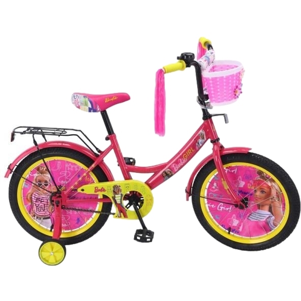 Велосипед 18" Барби (розовый)
