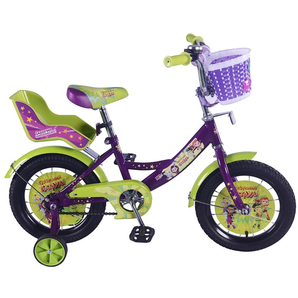 Велосипед 12" Сказочный патруль (фиолетовый)