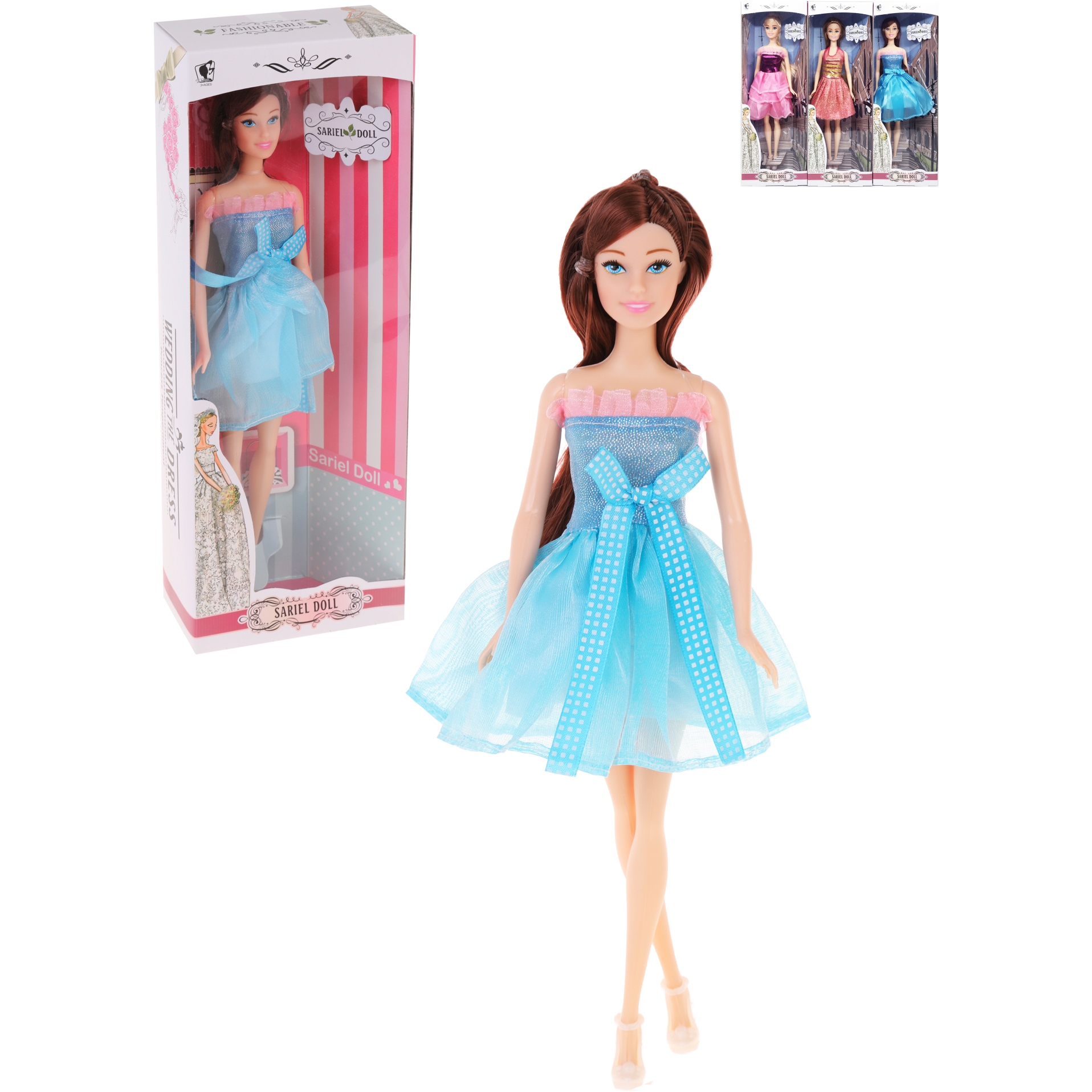 Кукла "Сариэль" в нарядном платье (29 см)