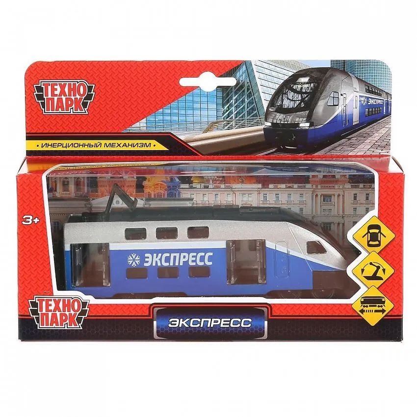 Модель Технопарк "Поезд экспресс" (16 см)