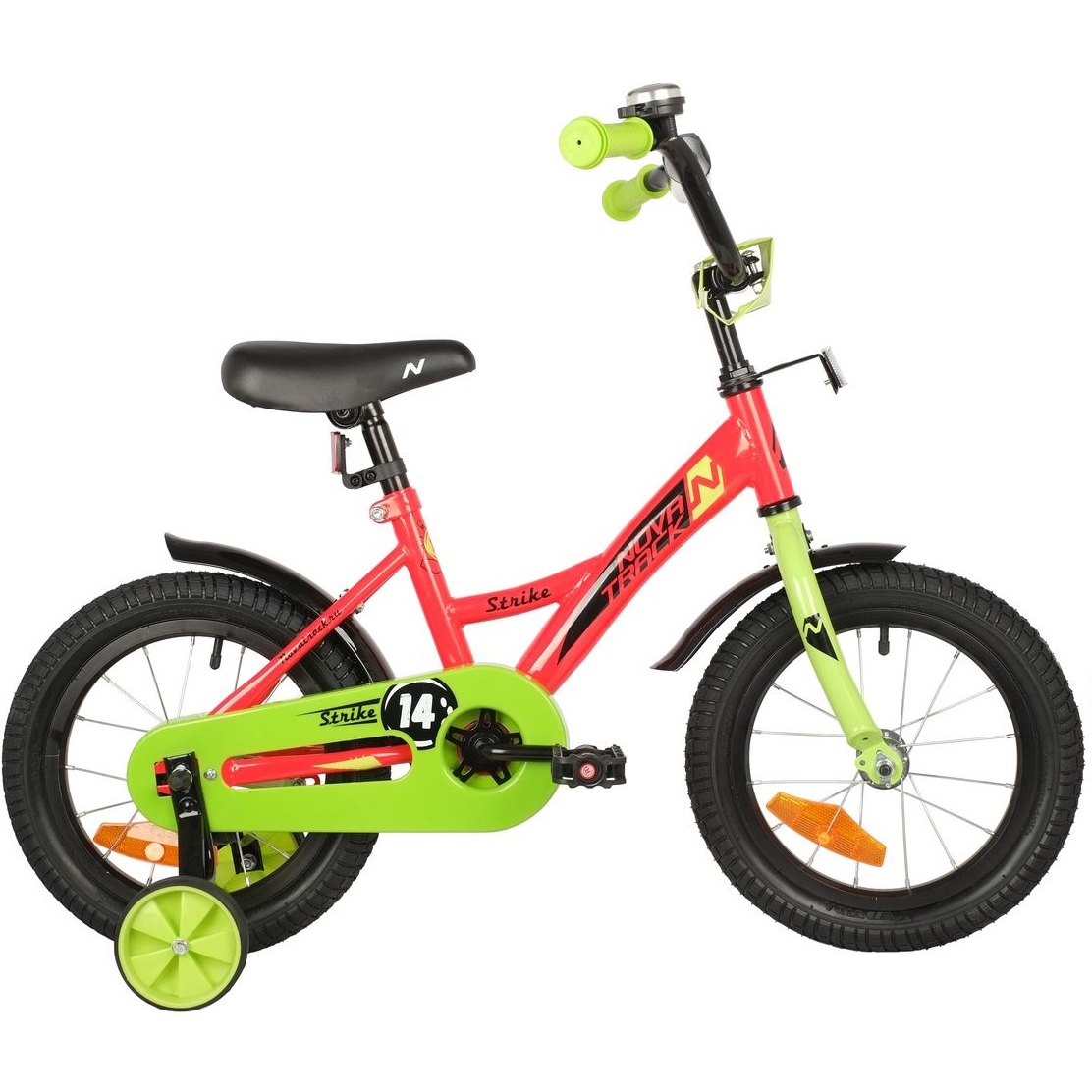 Велосипед 14" Novatrack Strike (красный)