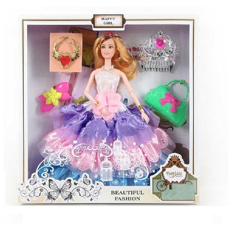 Кукла "Принцесса" в пышном платье (4 редмета, 29 см)