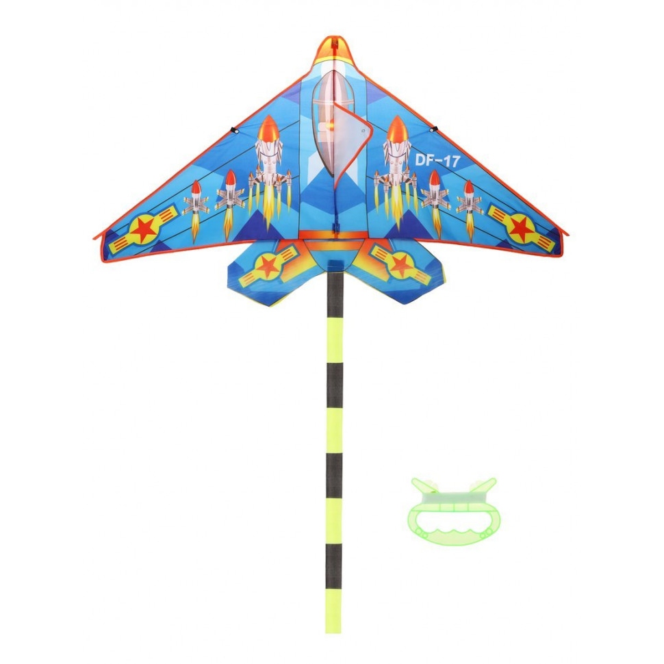 Воздушный змей "Истребитель" (120х200 см) 649141