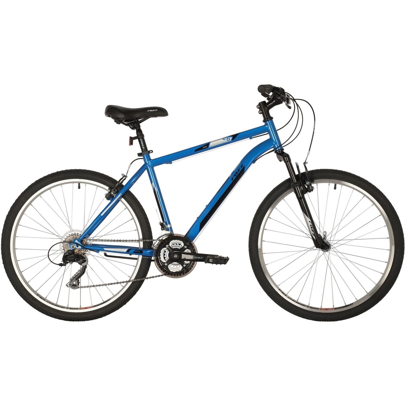 Велосипед 26" Foxx Aztec (синий, 18 скоростей)