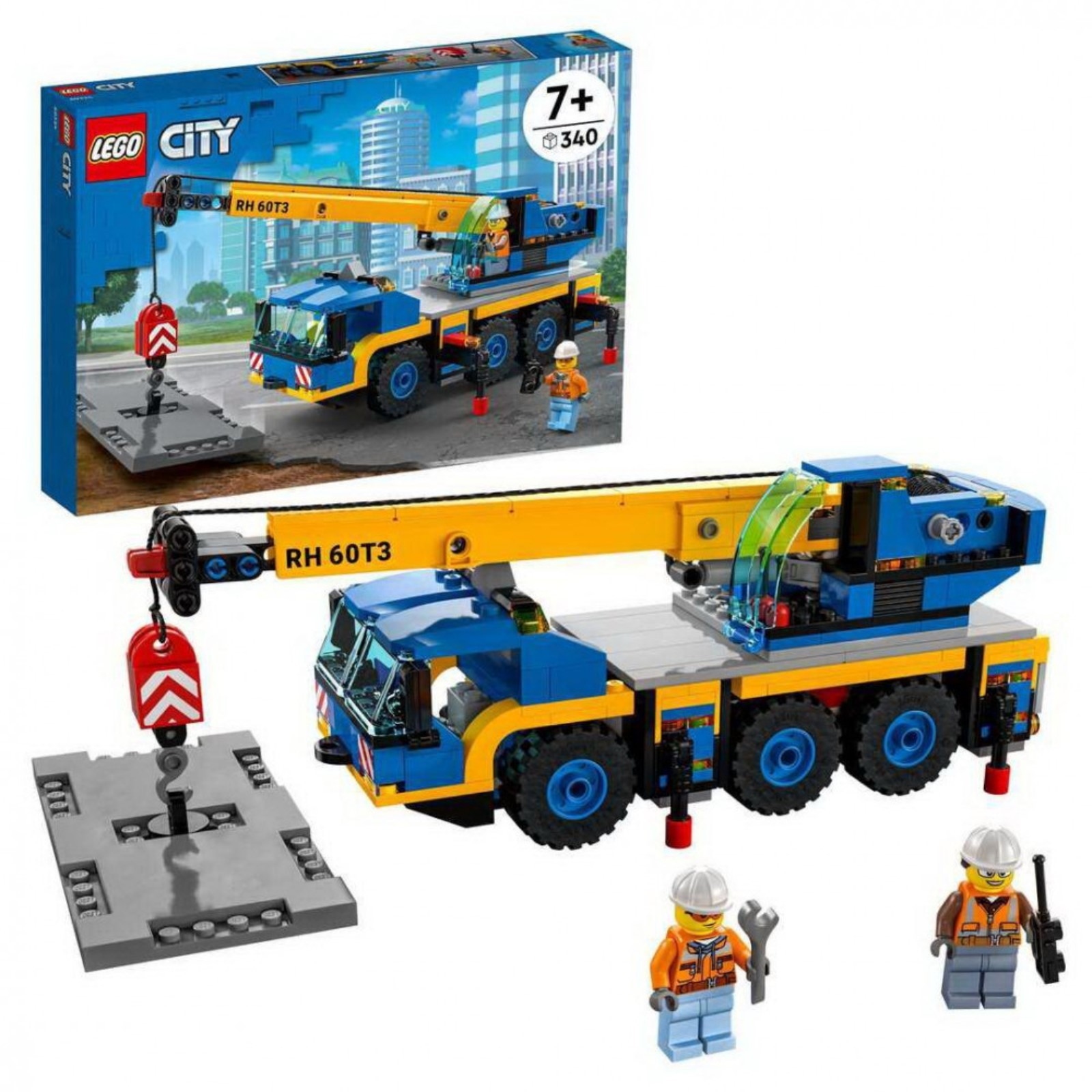Конструктор Лего City "Мобильный кран" (340 дет.) 7707709
