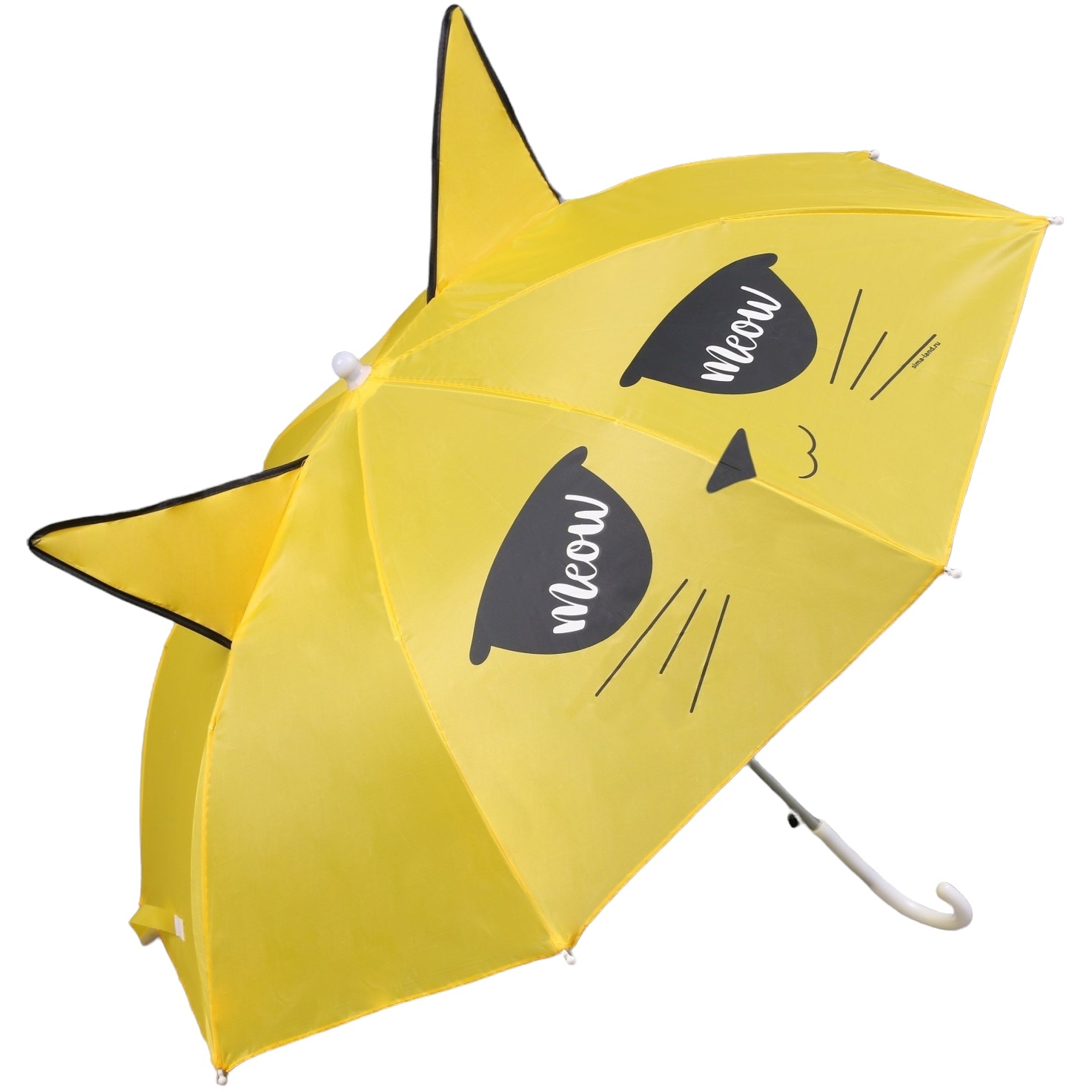 Зонт детский "Котик" с ушками (д=72 см)