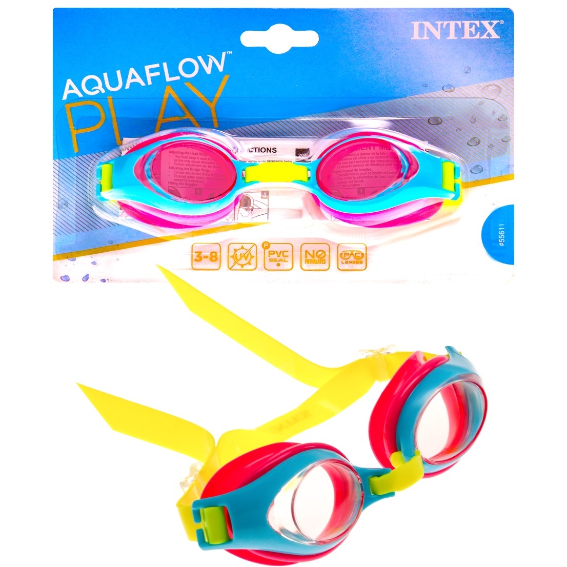 Очки для плавания Intex (3-8 лет) 55611