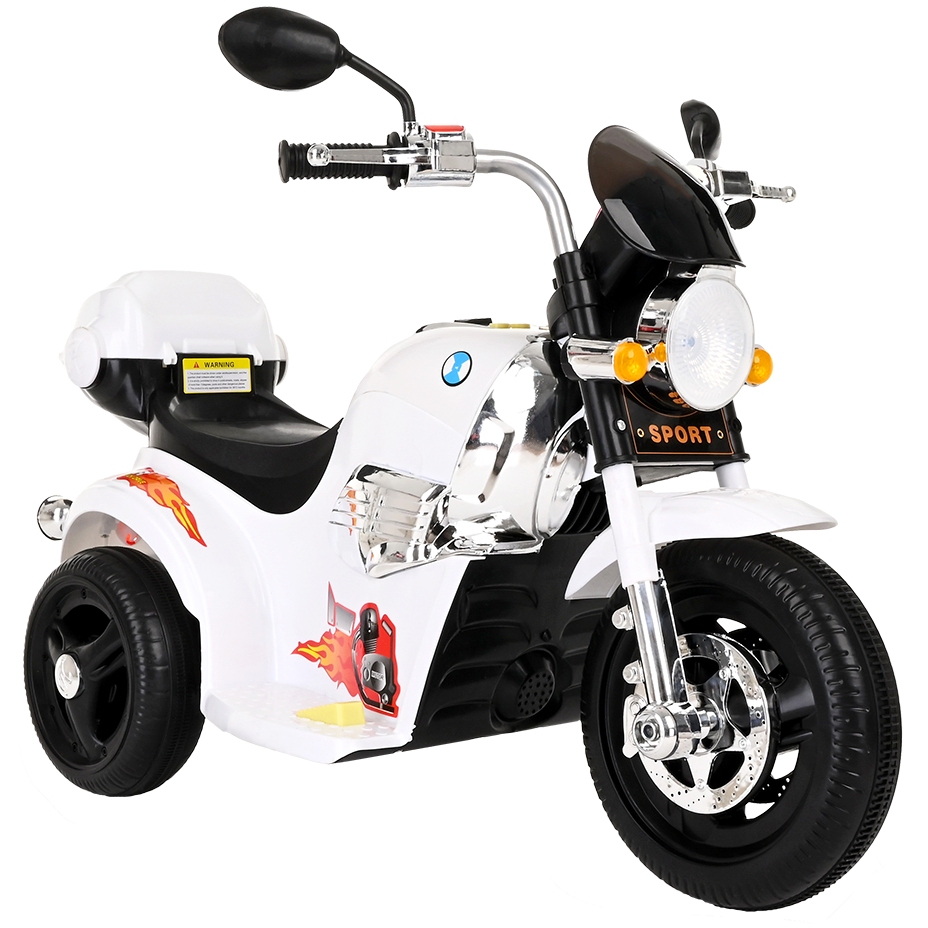 Электромотоцикл (белый) X-818-White