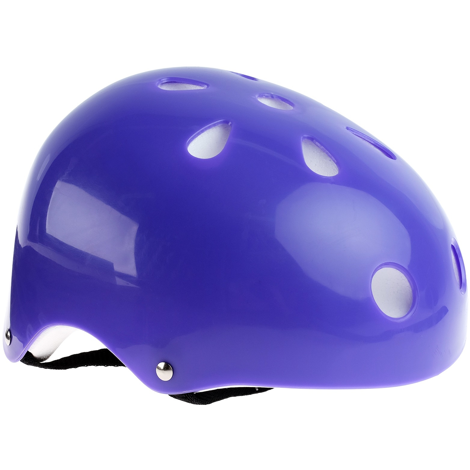 Шлем защитный детский (обхват 55 см, синий)