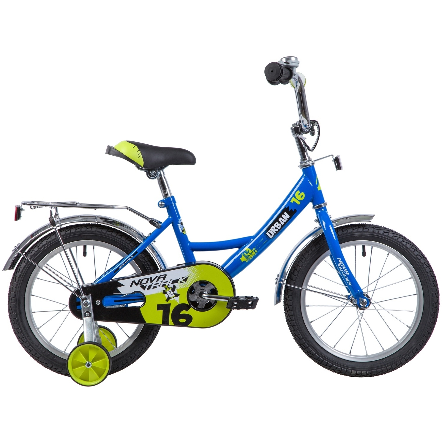 Велосипед 16" Novatrack Urban (синий)