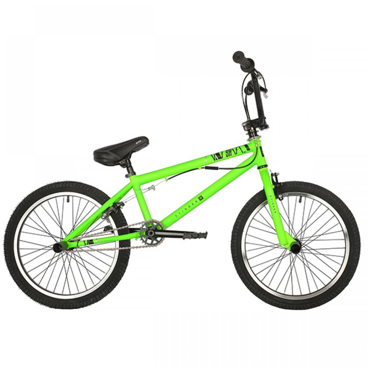 Велосипед 20" BMX Stinger Shift (зеленый)