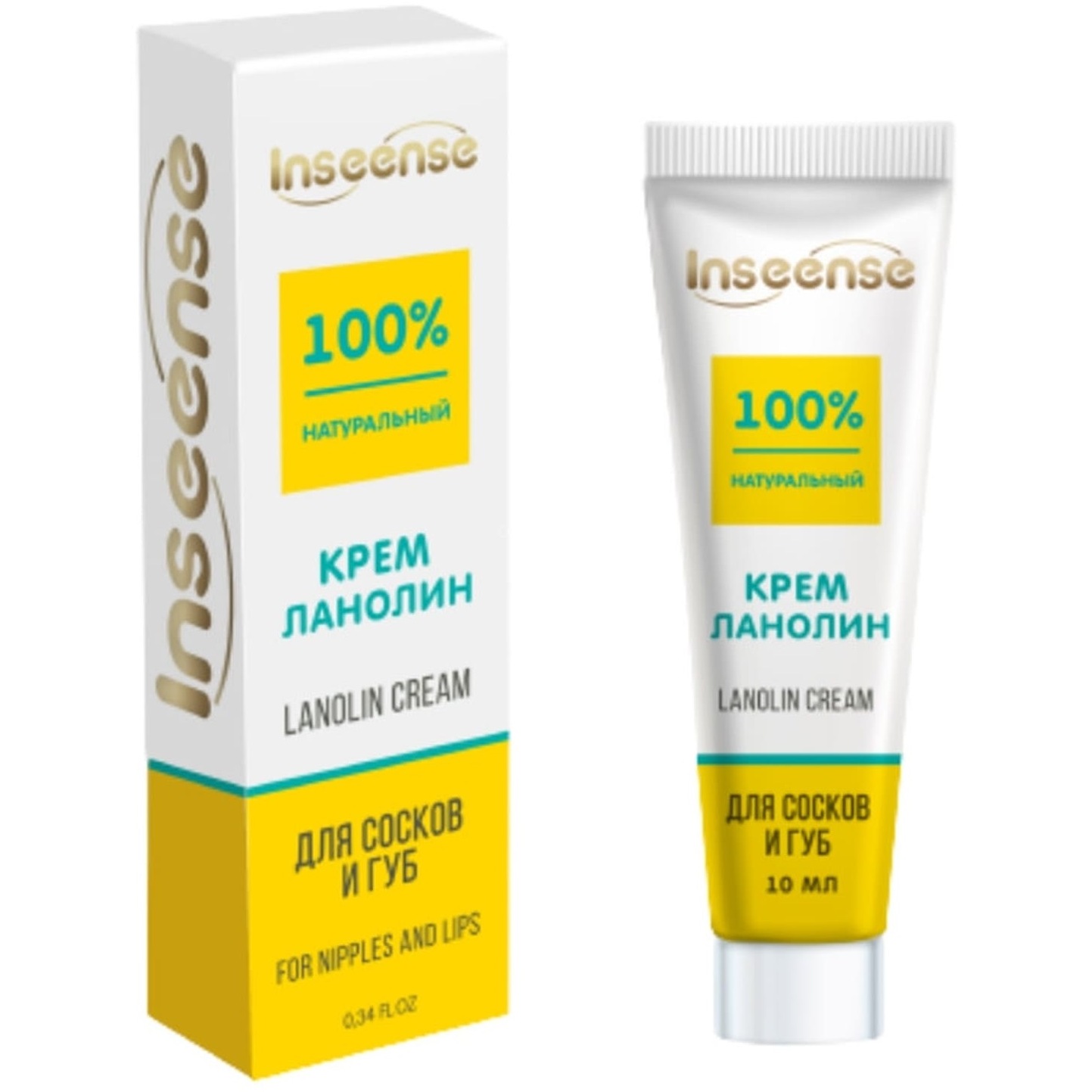 Крем ланолин для сосков и губ Lanolin Cream INSEENSE 10мл (40) УТ-00058267