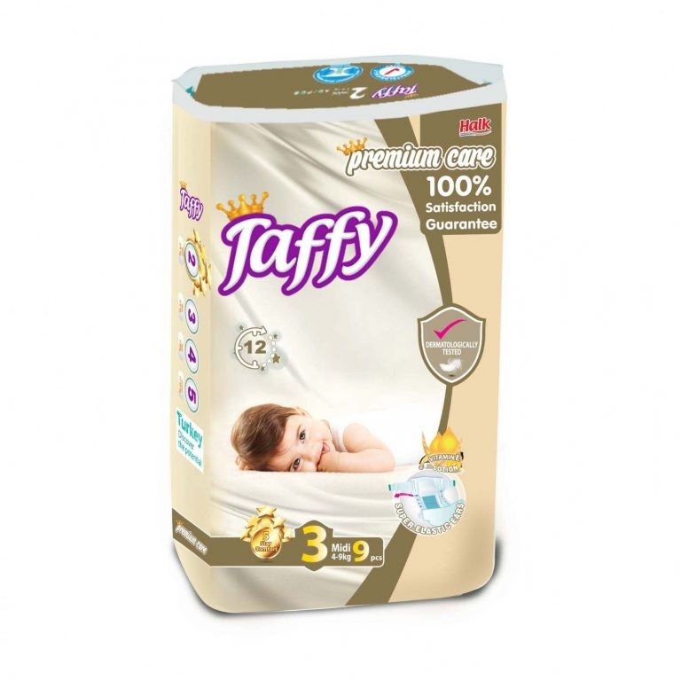 Подгузники TAFFY PREMIUM CARE 3 (4-9 кг, 9 шт) УТ-00058487