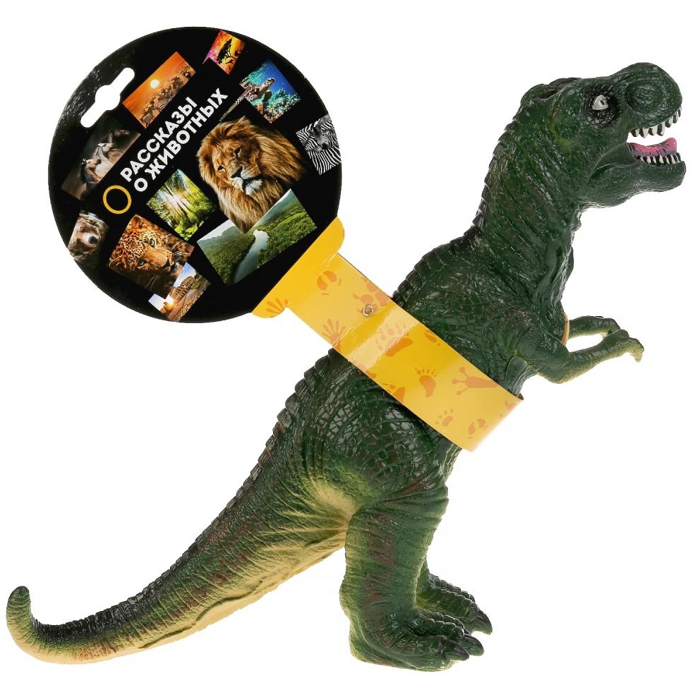 Игрушка пластизоль динозавр тиранозавр 32*11*23 см, хэнтэг ИГРАЕМ ВМЕСТЕ в кор.2*36шт ZY872429R