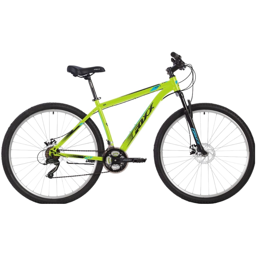 Велосипед 26" Foxx Aztec D (зеленый, 18 скоростей)