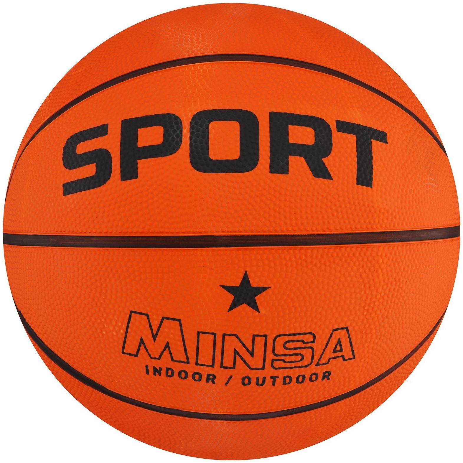 Мяч баскетбольный MINSA SPORT, размер 7, 620 гр 7306805