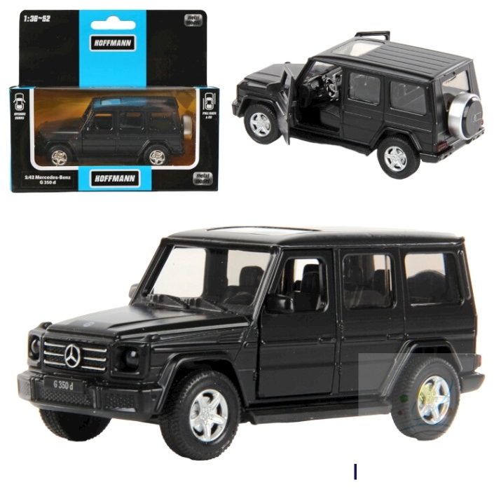 Машина Хоффман Mercedes-Benz G350d (черный, 12 см)
