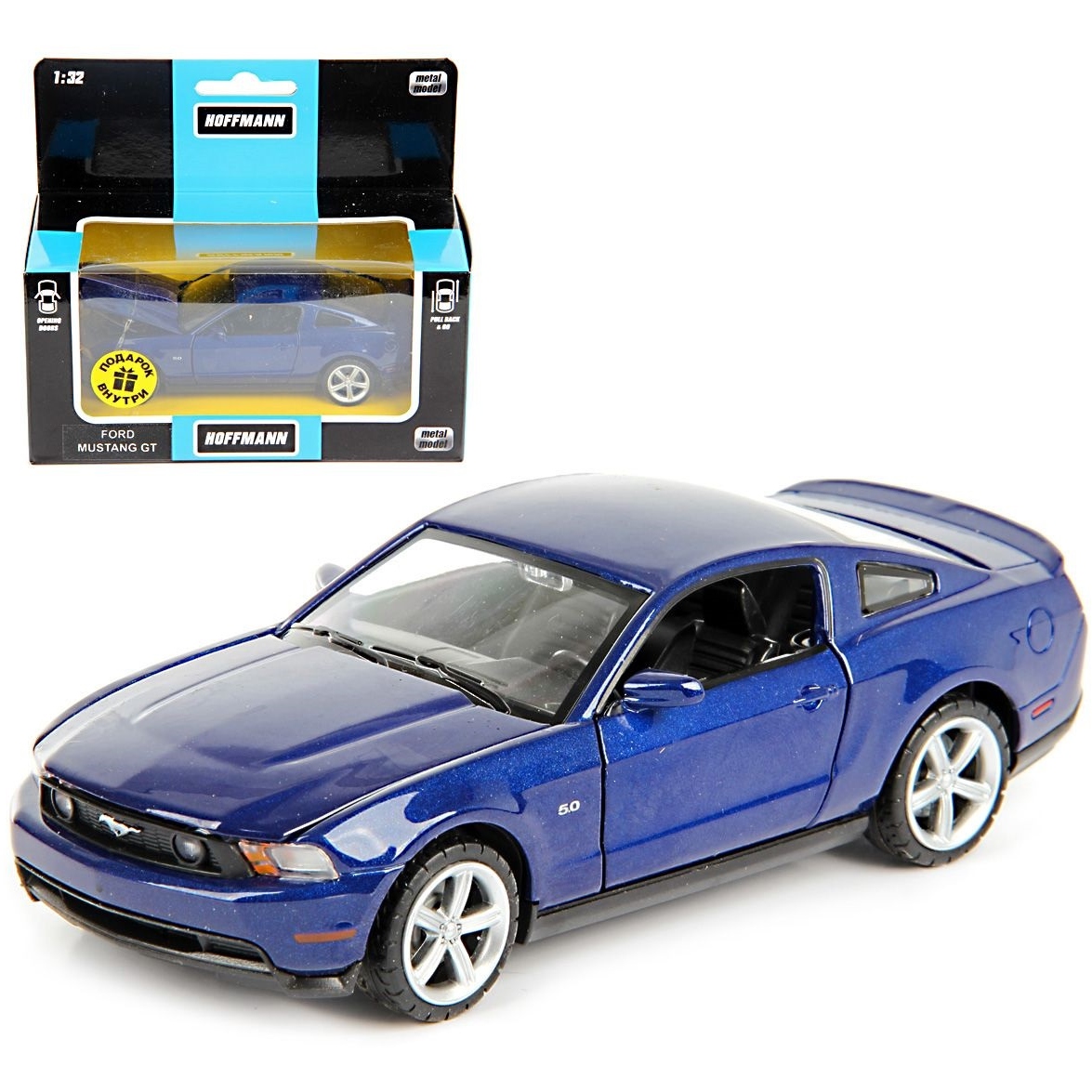 Машина Хоффман Ford Mustang GT (14 см)
