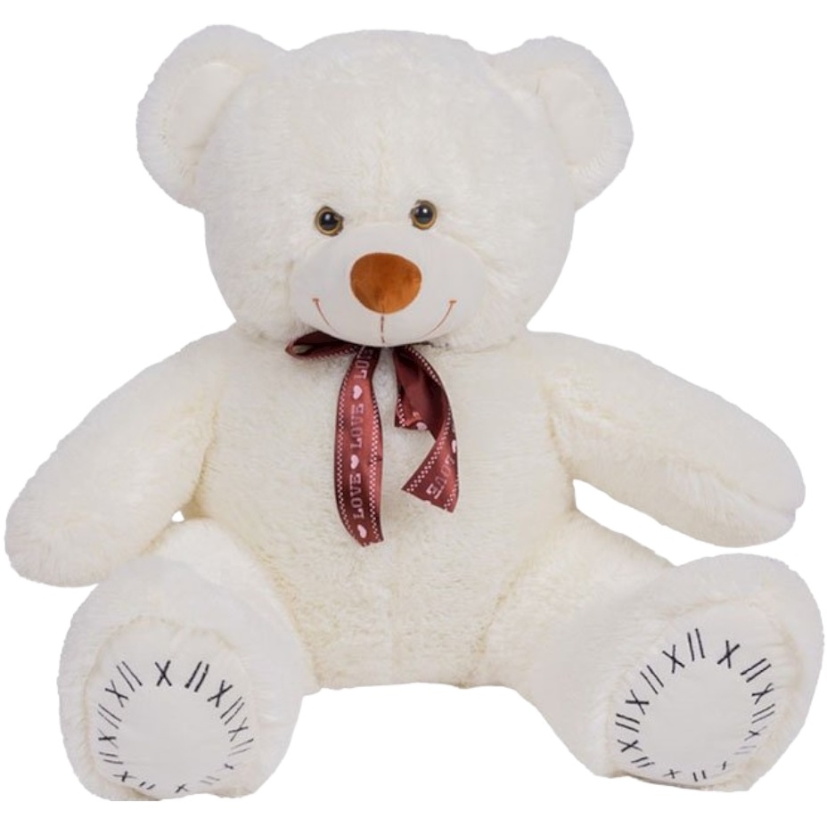 Мягкая игрушка "Медведь Кельвин" (100 см, латте)