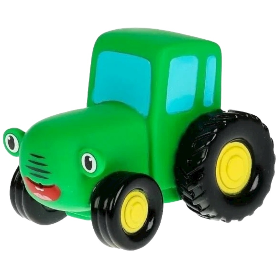 Игрушка для ванны "Капитошка" Синий трактор (10 см) LХSТGRЕЕN