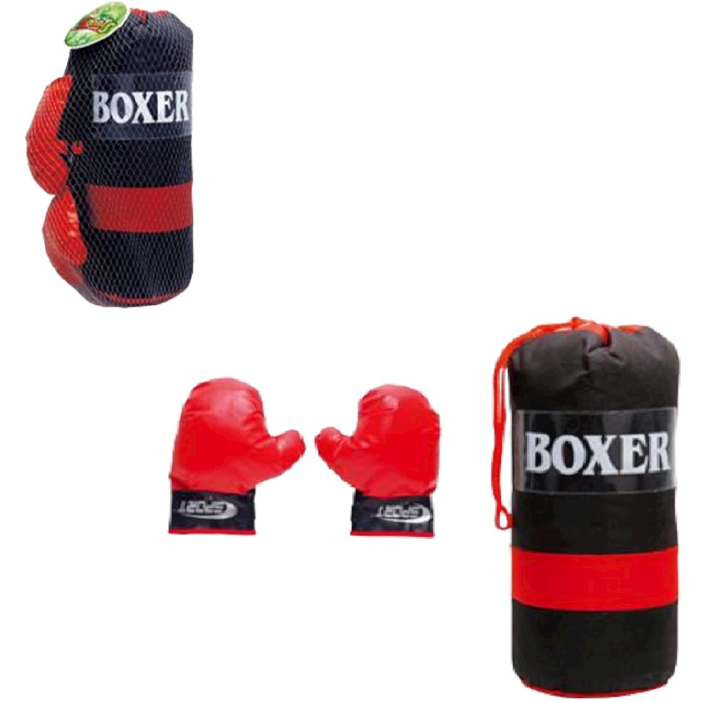 Набор для бокса "Боксер-5" (груша 40 см, перчатки)