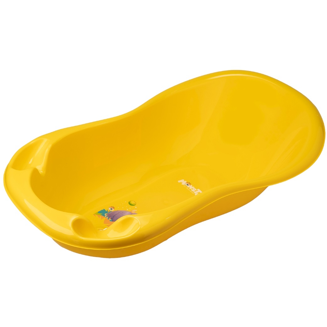 Ванна детская MONSTERS 86 (со сливом) (упак.5шт.) (Tega) (желтый) MN-004 ODPLYW