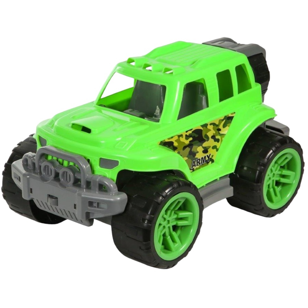 Пластмассовая игрушечная машина "Джип новый" (41*25*23 см), сетка РР 2019-002