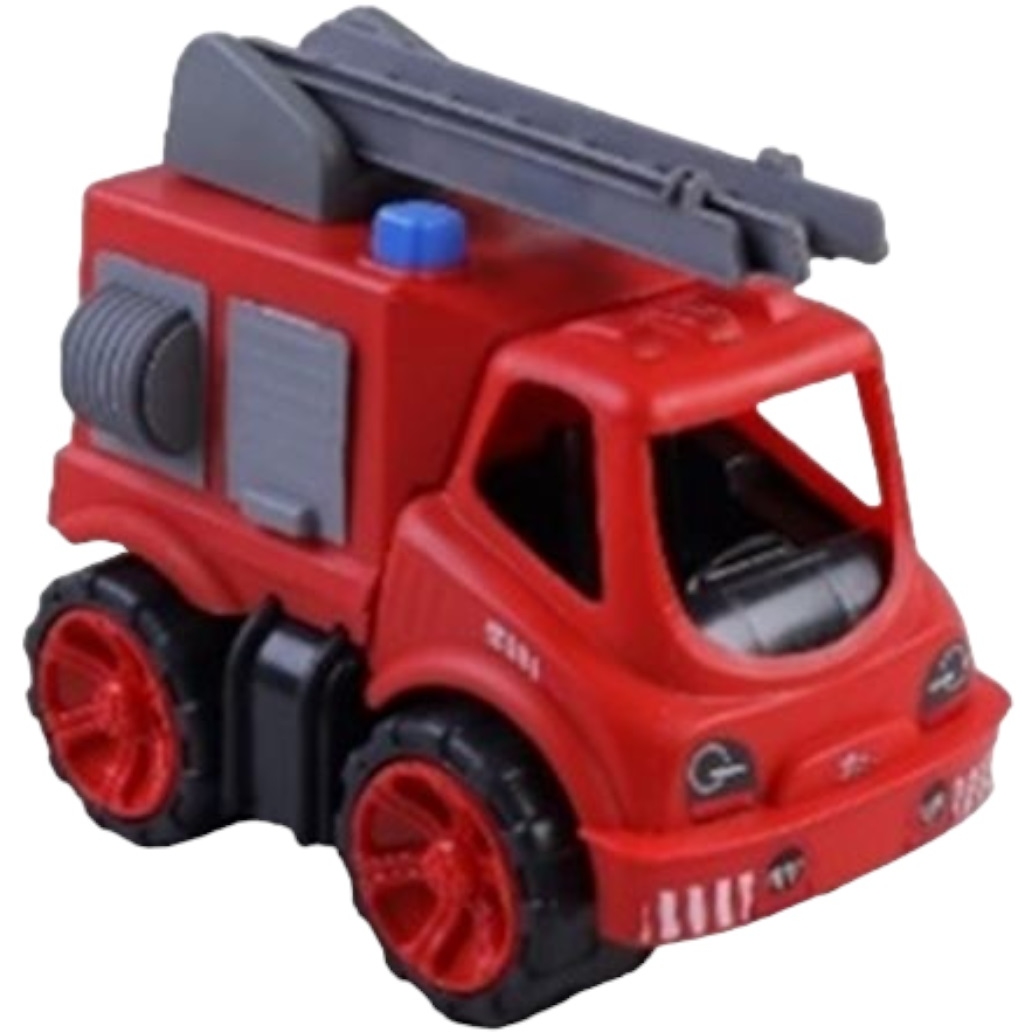 Пластмассовая игрушечная машина Toy Bibib "Большой Пожарный" (29*19*26 см), сетка PP 2018-015