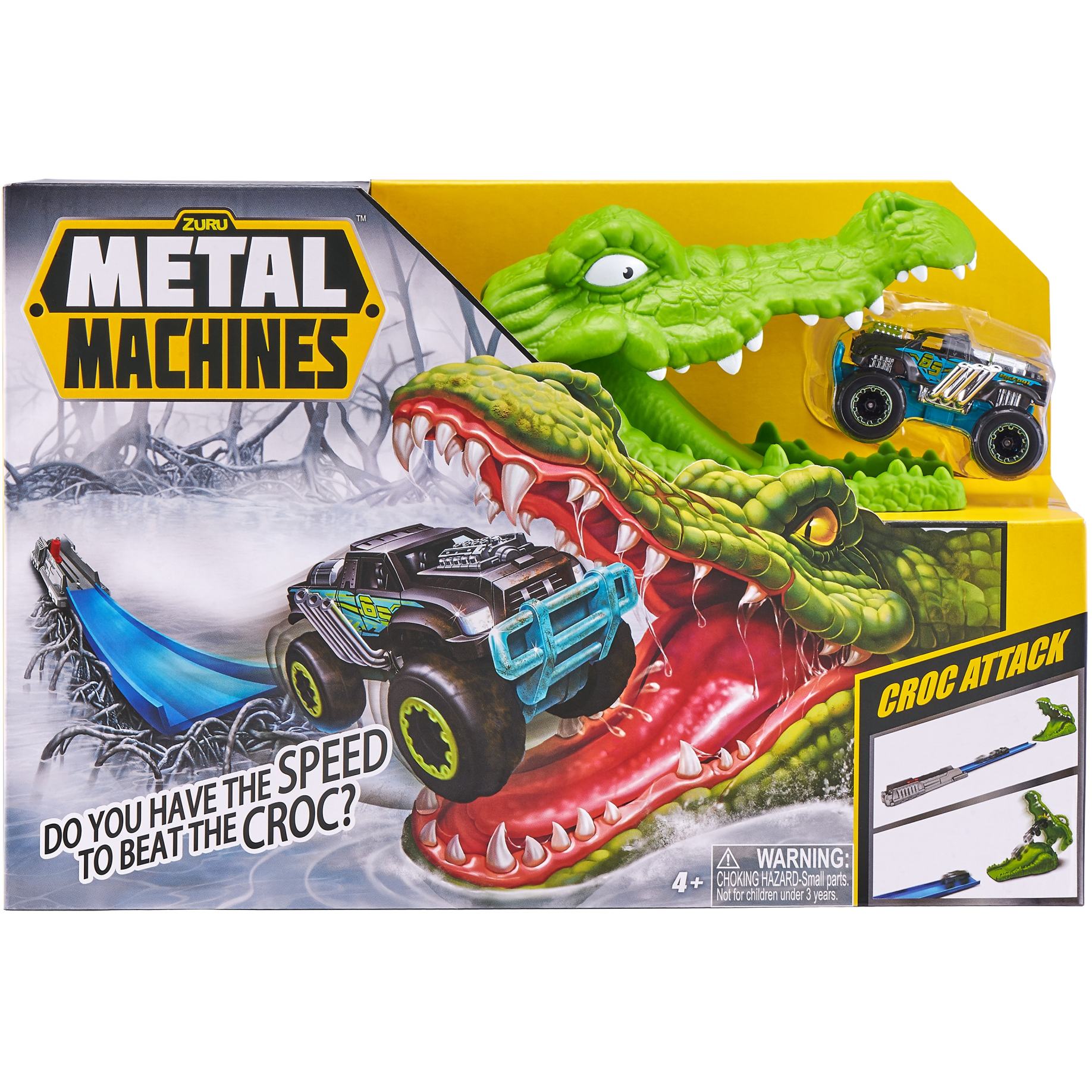 Трек "Крокодил" Zuru Metal Machines с машиной 6718