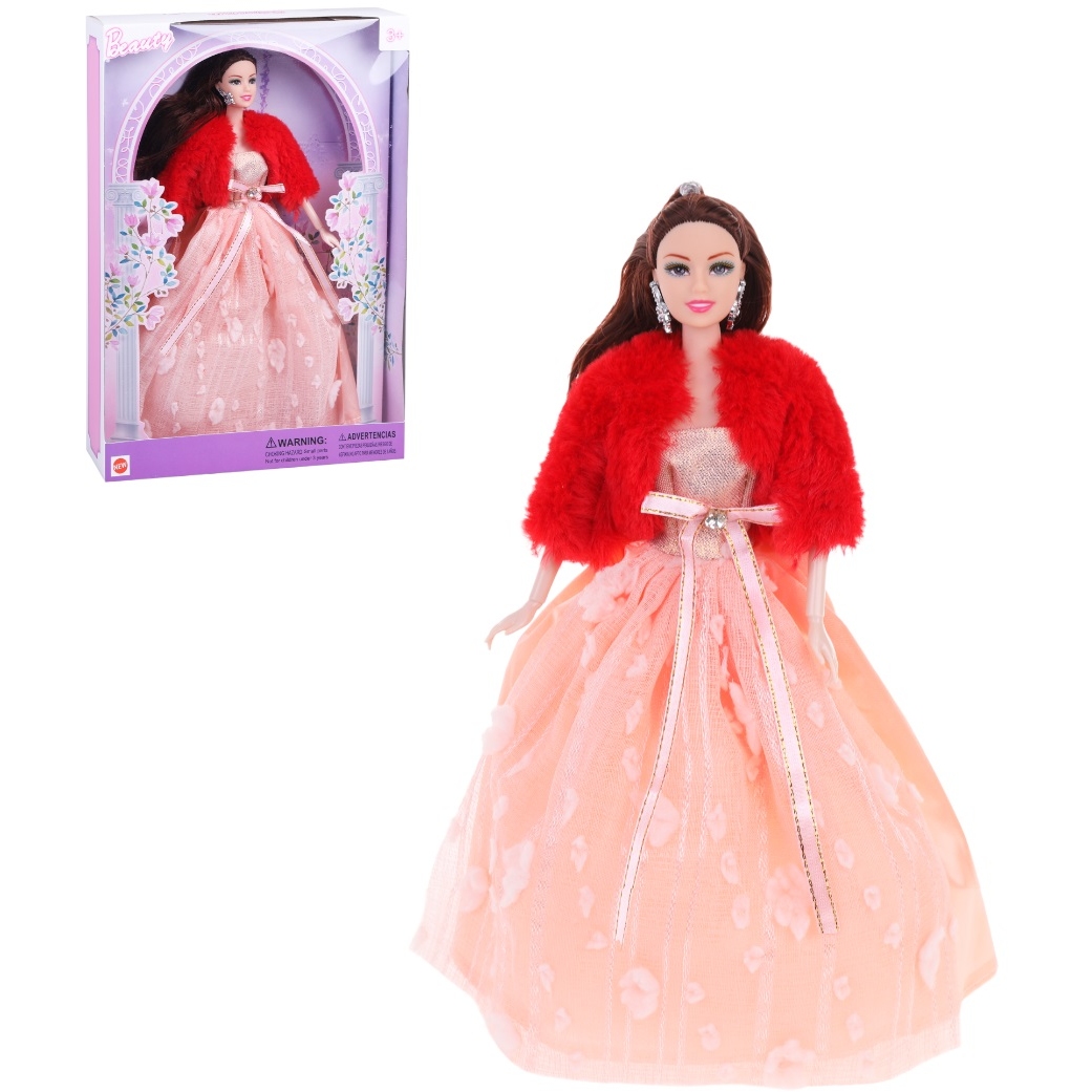 Кукла "Марта" в пышном платье (шарнирная, 29 см)