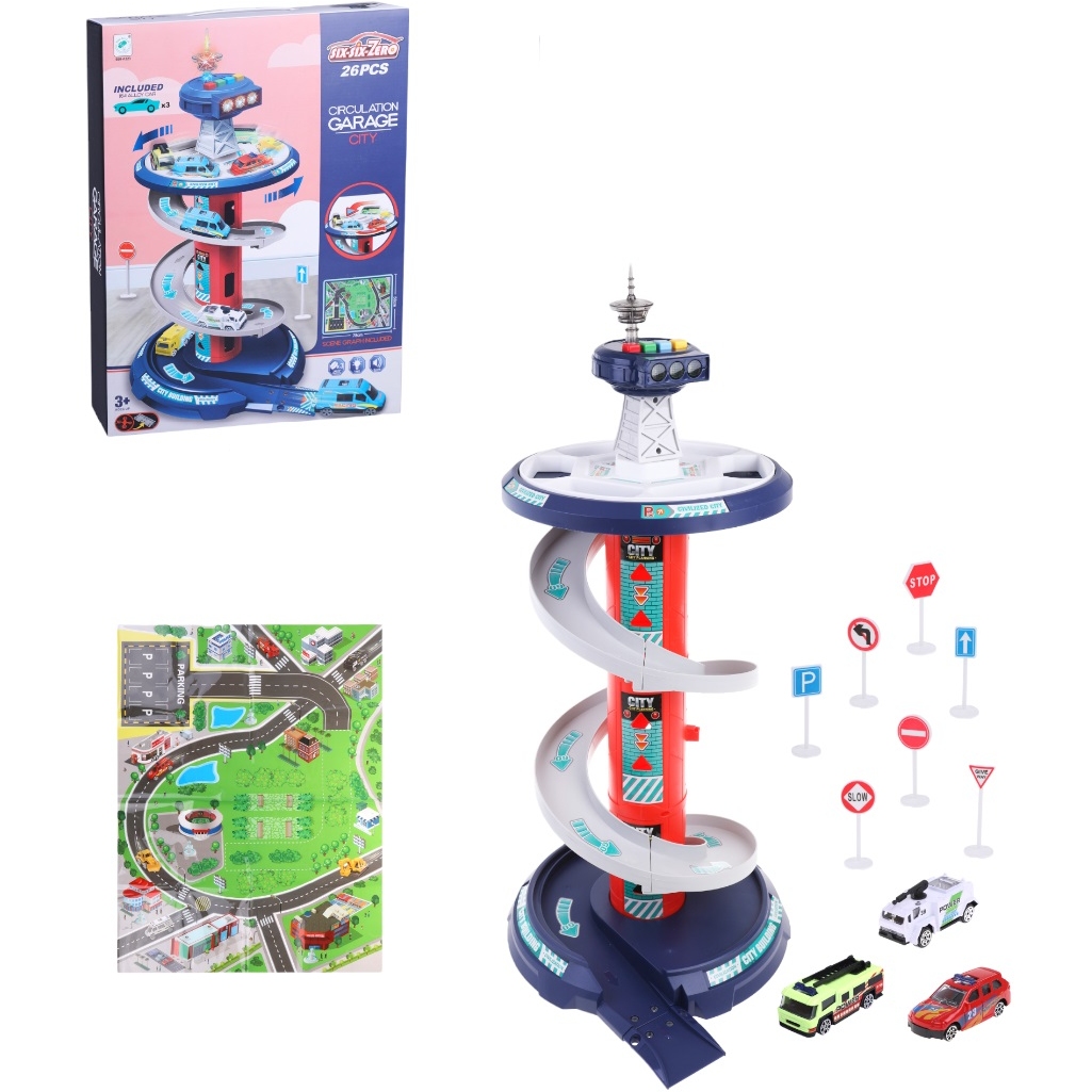 Игровой набор "Паркинг" (3 машины, 26 дет.) 660-A323
