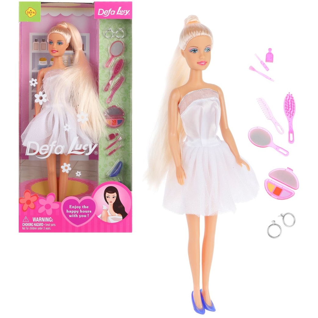 Кукла Дефа Люси "Модница" в белоснежном платье (29 см)