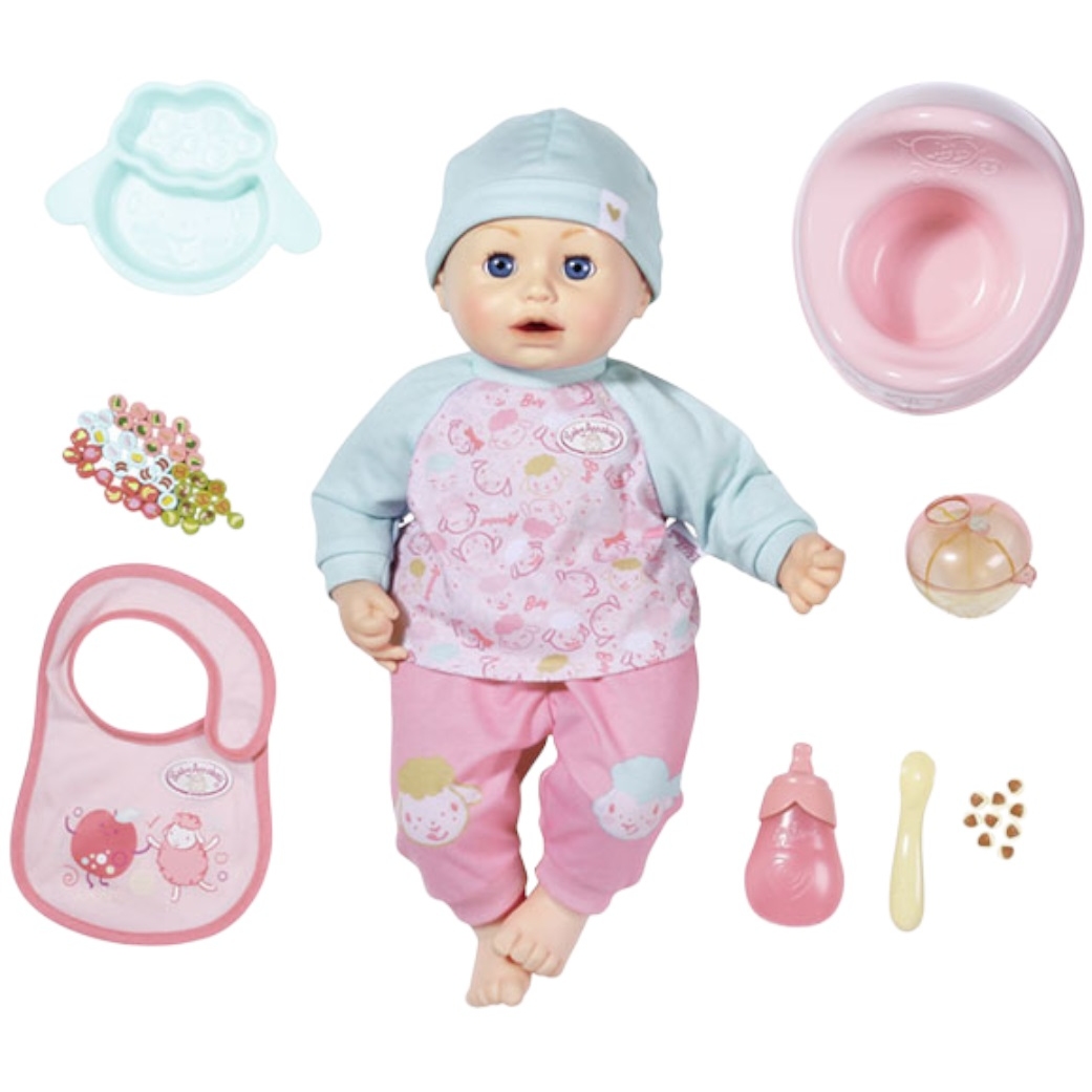Кукла многофункциональная Baby Annabell "Время обеда" (43 см) 702-987 702987