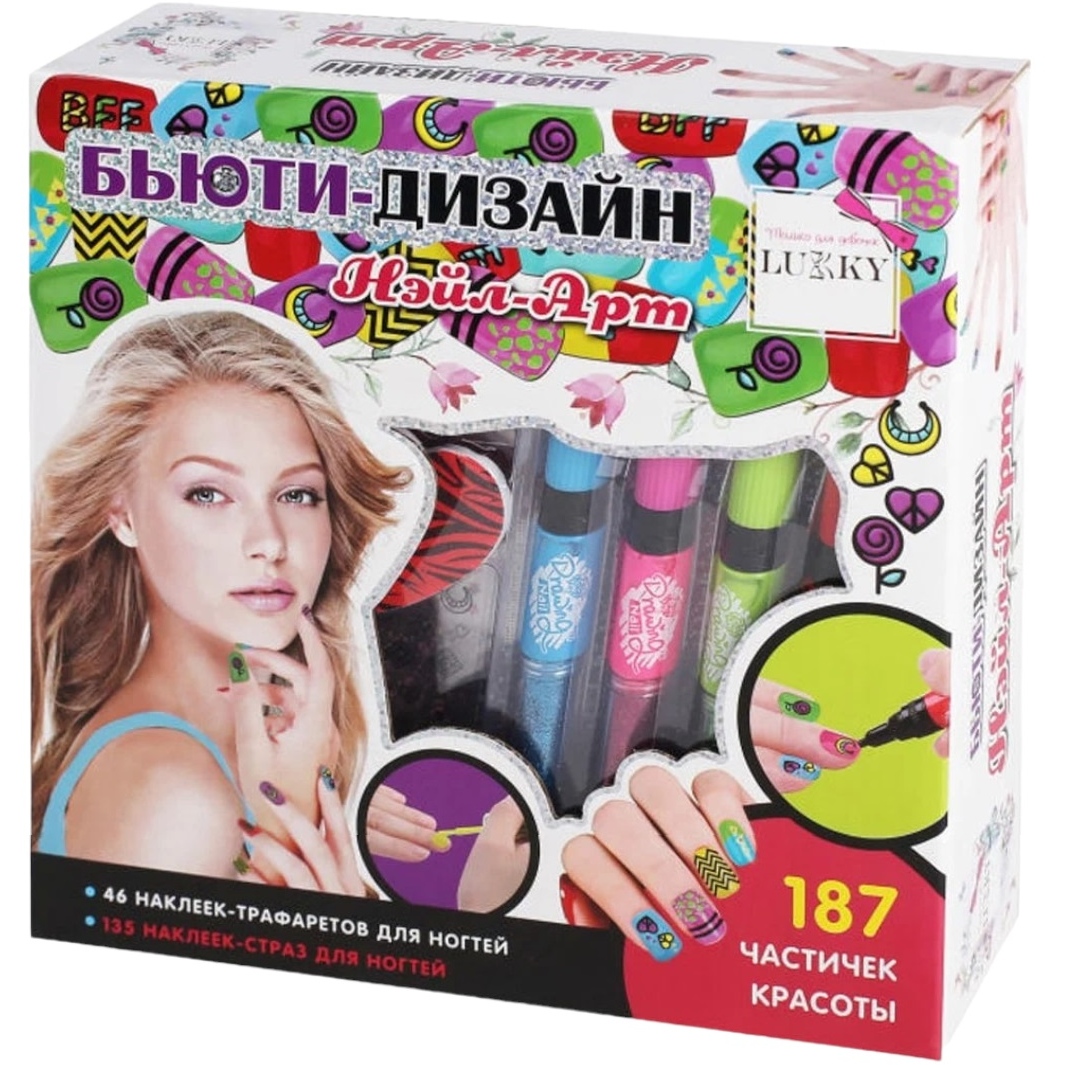 Наб. д.маникюра "Анималистика" с 4 лаками д.ногтей Т20241