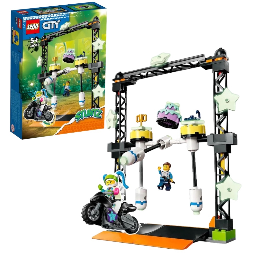Конструктор Лего City Трюковое испытание Нокдаун (117 дет.)