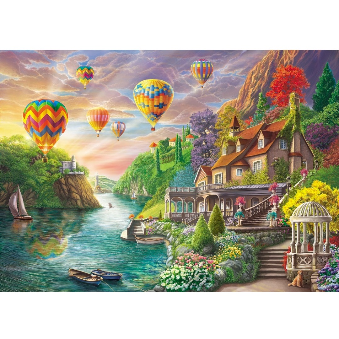Картина по номерам "Парад воздушных шаров" (40х50 см)