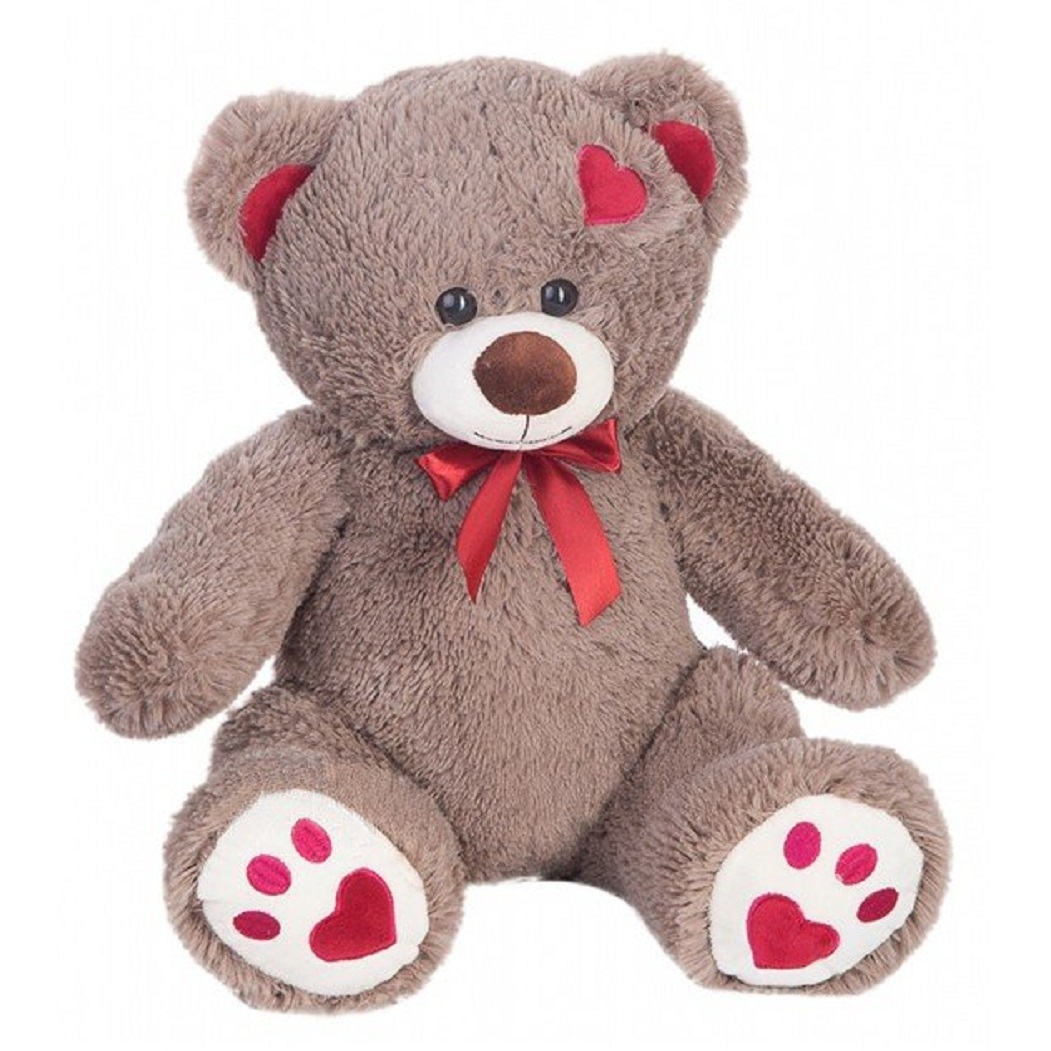 Мягкая игрушка "Медведь Кельвин" (бурый, 65 см)