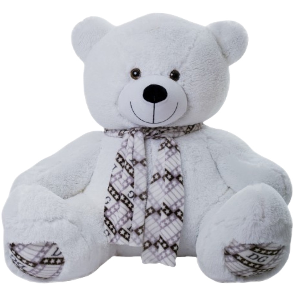 Мягкая игрушка "Медведь Мартин" (белый, 110 см)