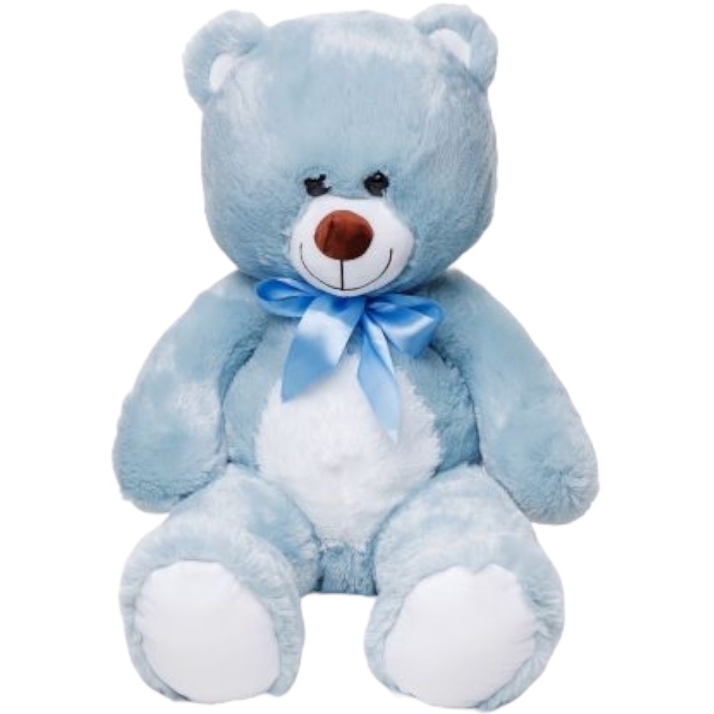 Мягкая игрушка "Медвежонок" (голубой, 95 см)