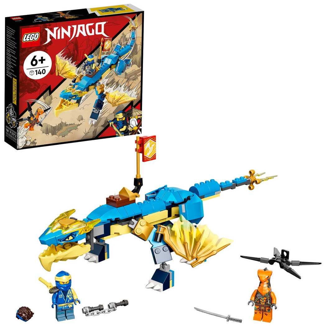 Конструктор Лего Ninjago "Дракон ЭВО Джея" 71760