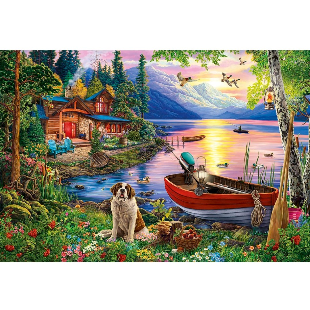 Картина по номерам "Домик рыбака" (40х50 см) ХК-1802